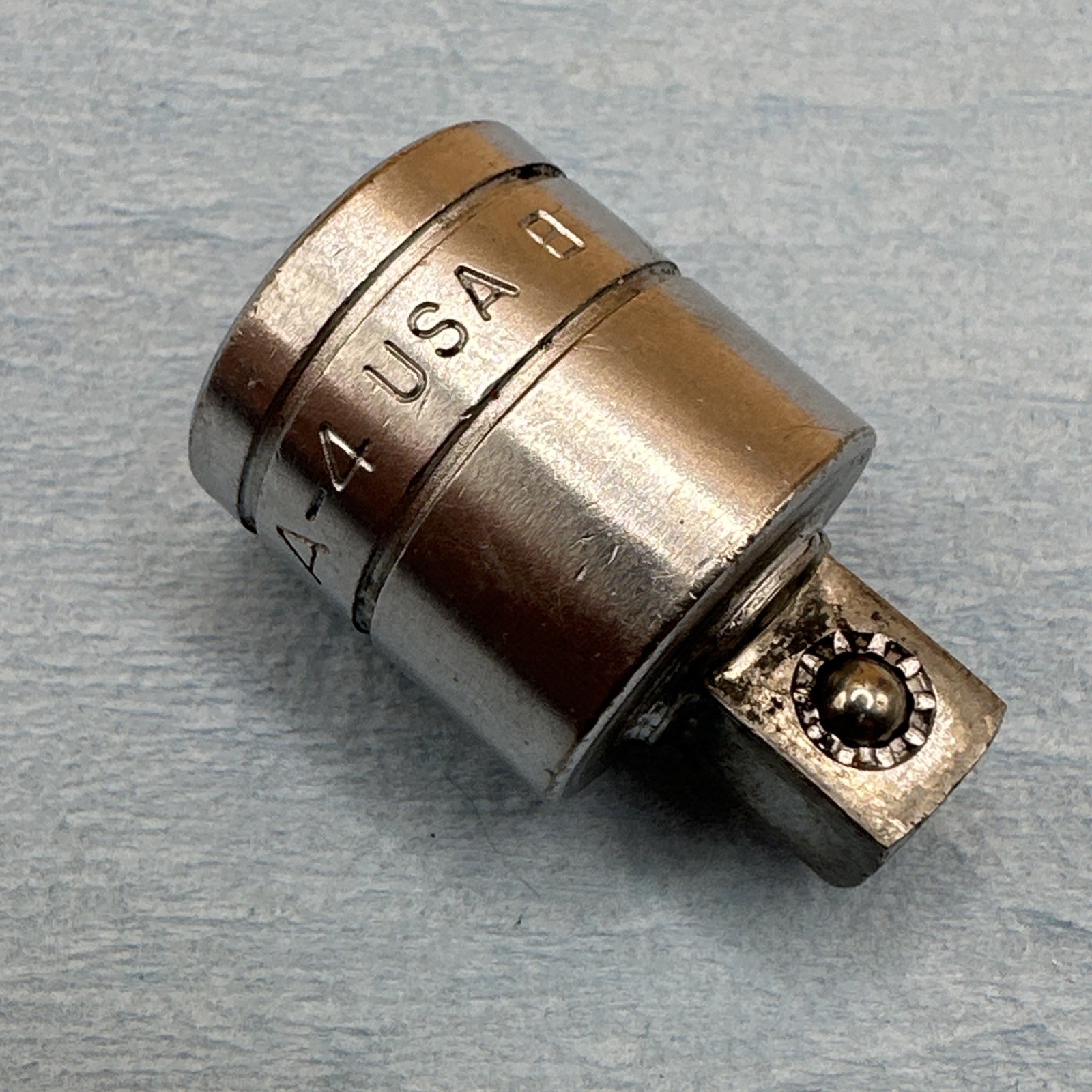Snap On Tools A-4 1/2″ Drive to 3/8″ Chrome Reducer Adapter Adaptor