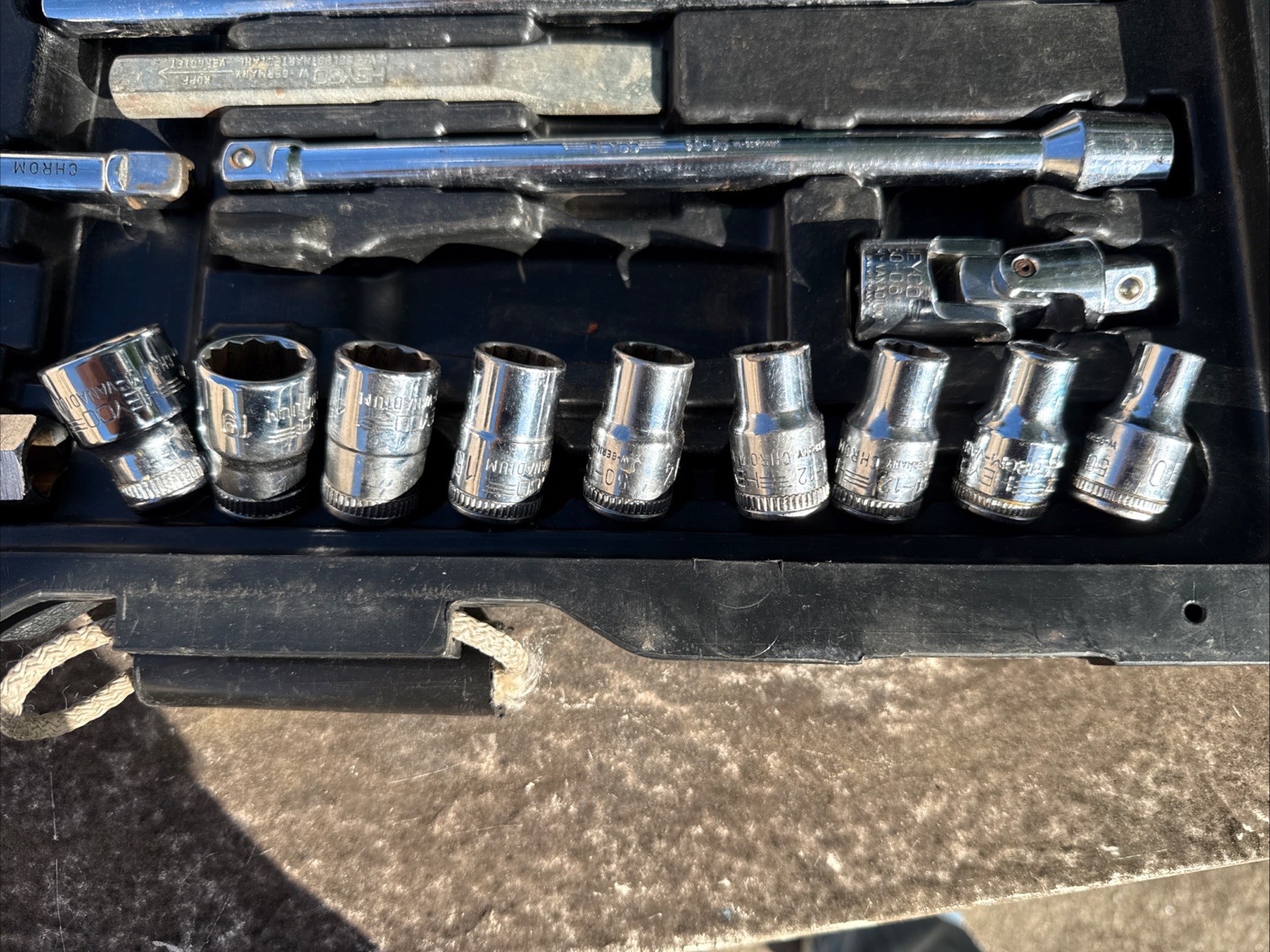 Vintage Heyco Expert Plus 42 Piece Tool Set METRIC (Chrome-Vanadium West Germany
