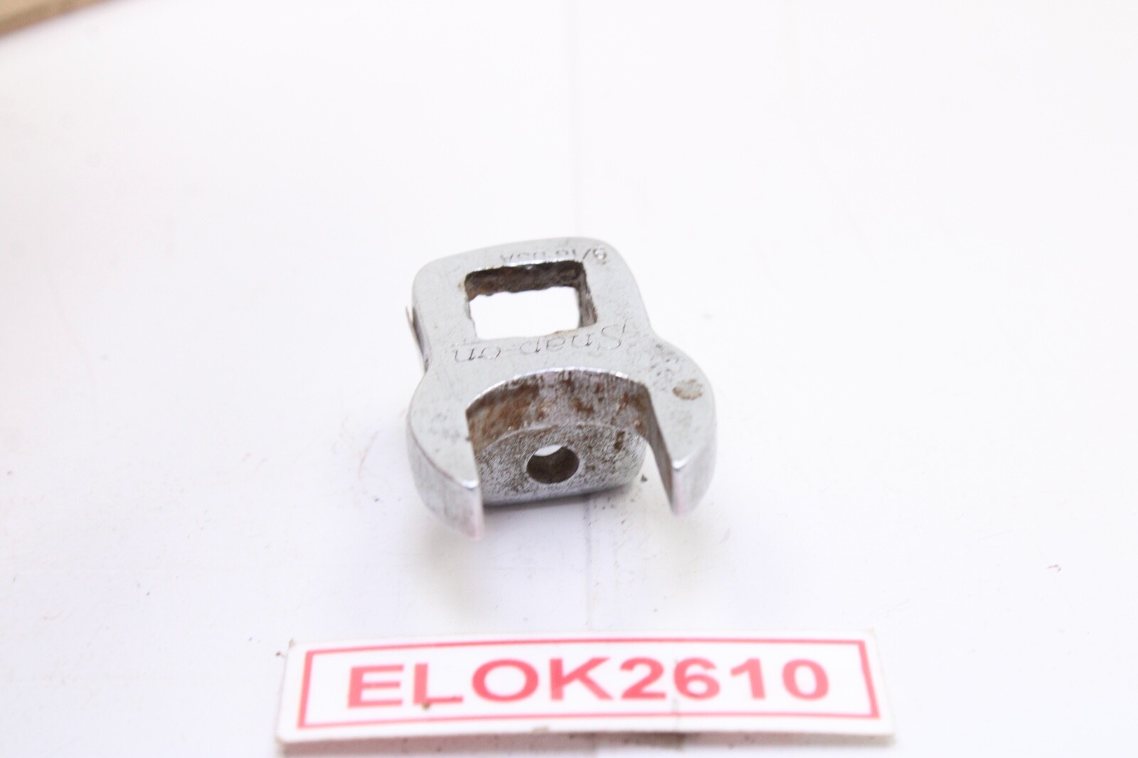 SNAP ON 9/16″ 3/8″ Drive Crowfoot SAE Chrome 2-Way Mount-Side Or Bottom USA