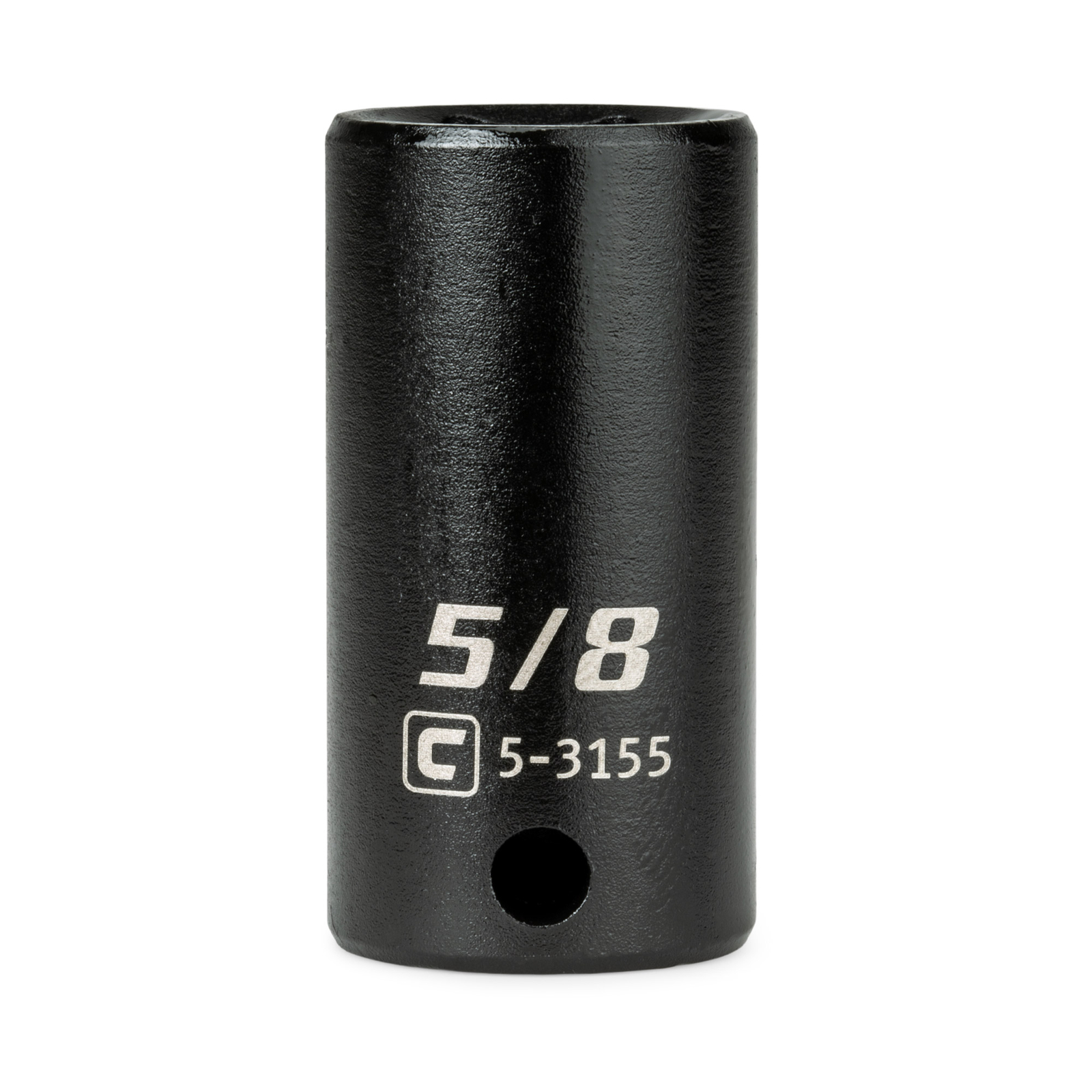 Capri Tools Semi-Deep Impact Socket, 3/8 in. Drive, 6-Point, SAE 5/16 to 1 in