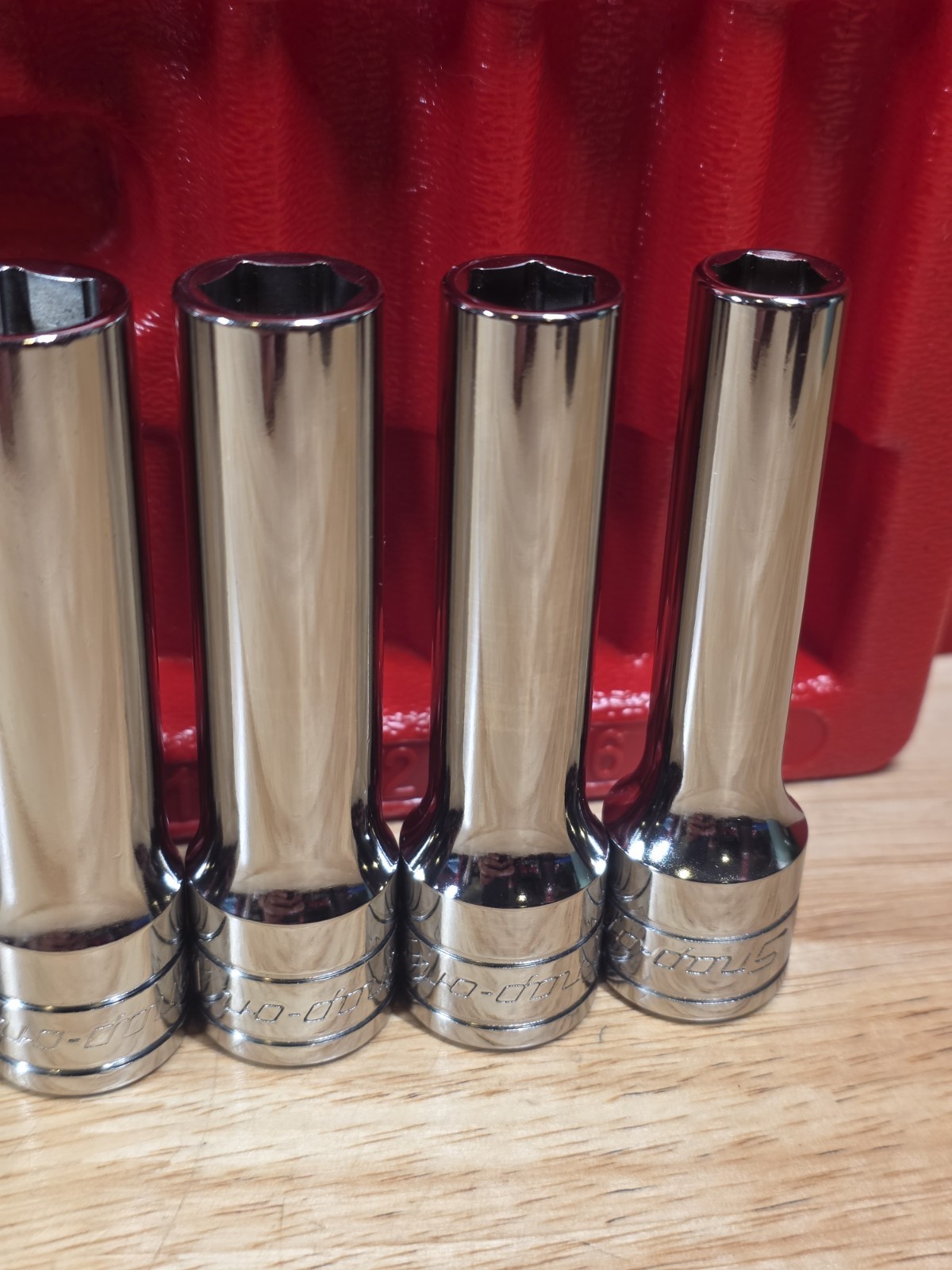 Snap-on 313TSYA 1/2″ Drive 13-Piece 3/8″ – 1-1/8″ Deep 6-Point Chrome Socket Set