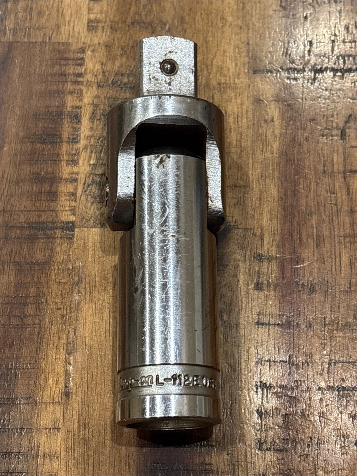 Snap-On Tools L-112E 3/4″ Drive Breaker Bar Ratchet Adapter Swivel Flex Head USA
