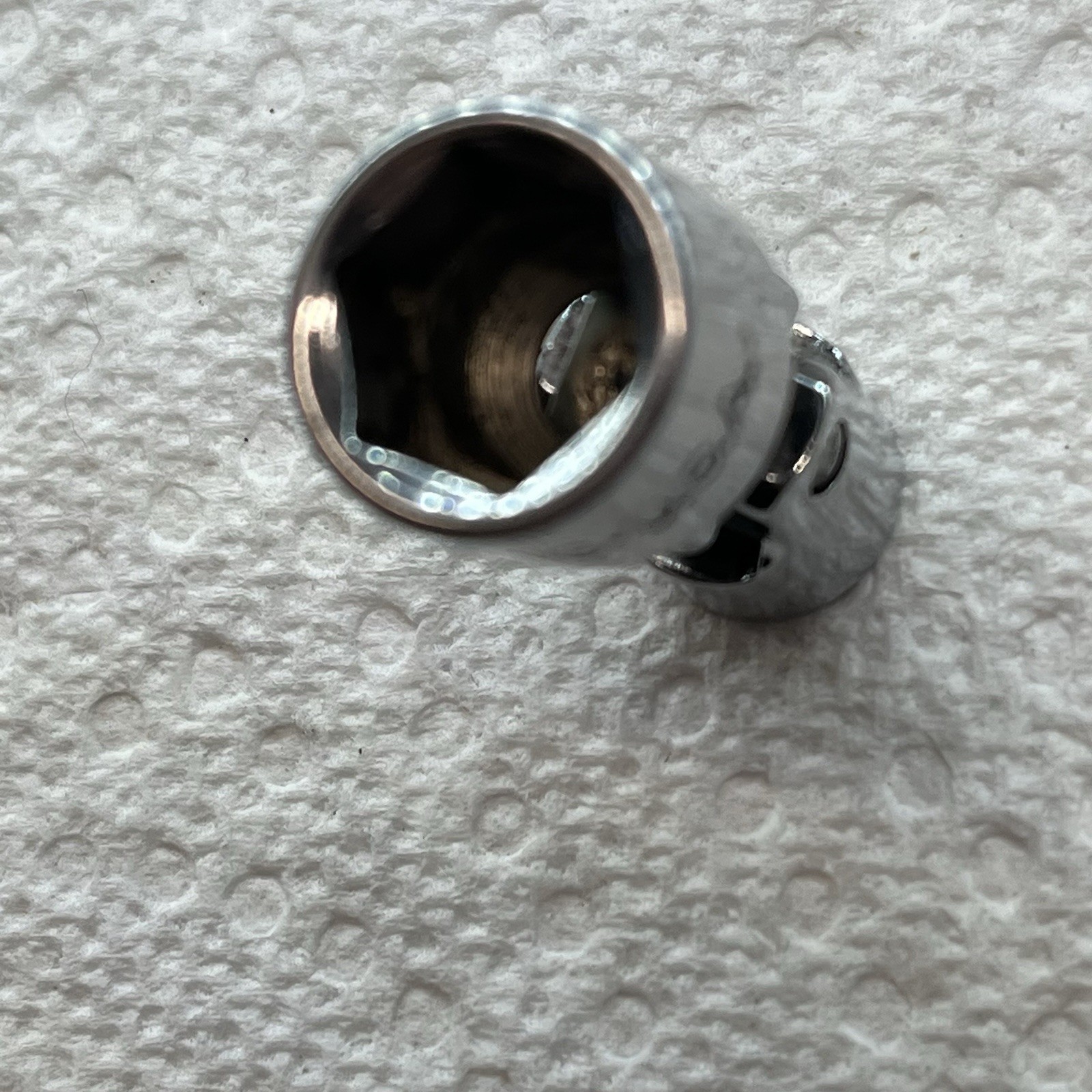 S-K #43514 Socket 7/16″ flex short 1/4″ drive 6 point