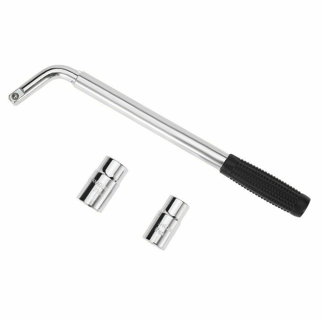 17mm 19mm 21mm 23mm Car Wheel Lug Nut Wrench Standard Sockets Extendable Spanner