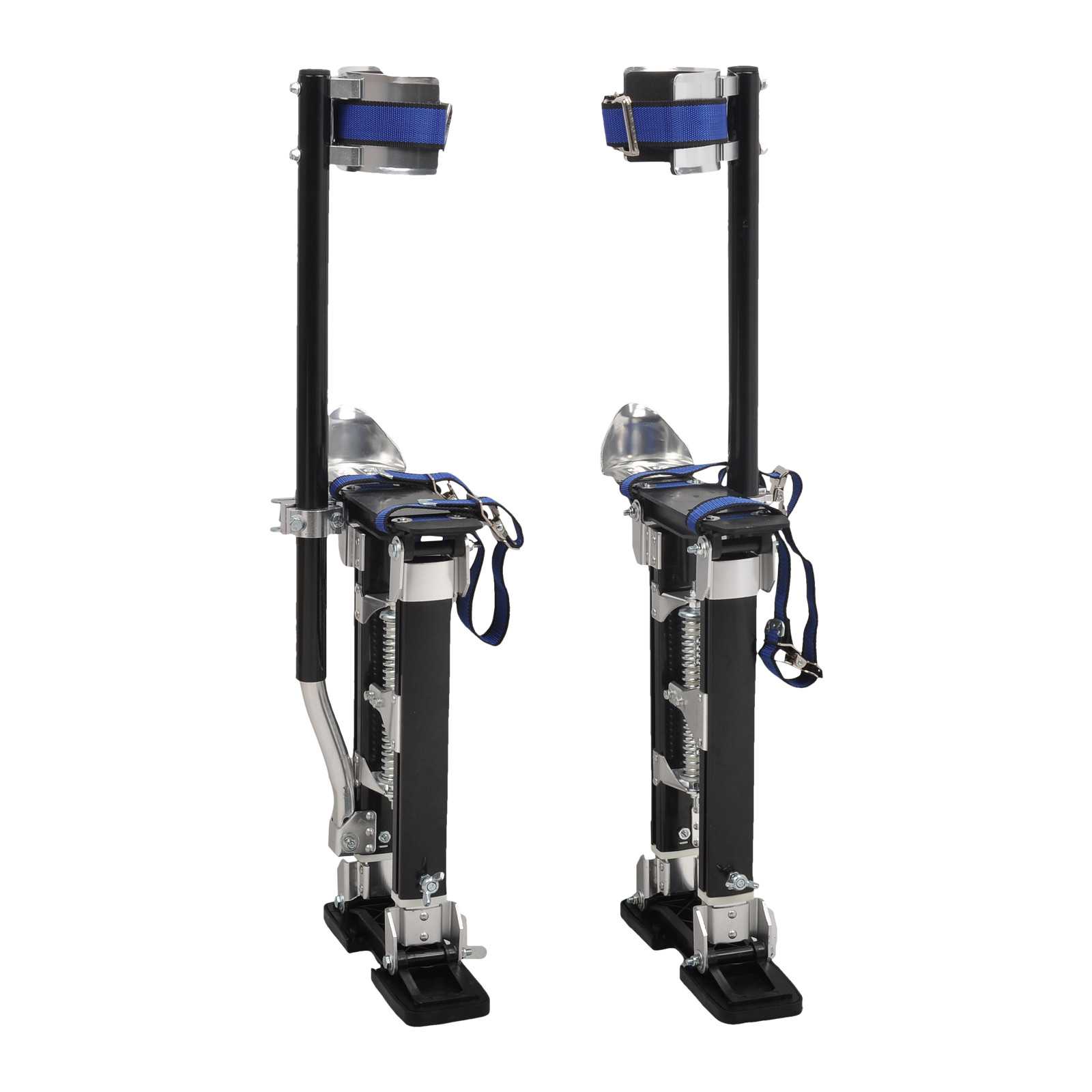 Adjustable 15“-23″ Drywall Stilts Aluminum Tool Painting Painter Taping Black