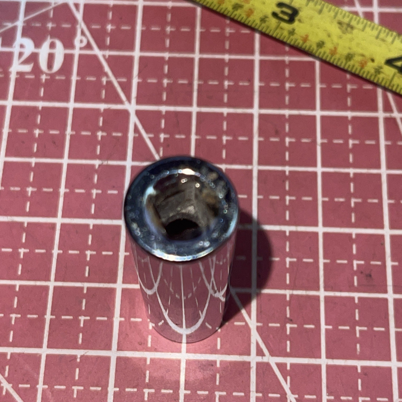 STANLEY 86-548 7/16 In SAE 1/4” Drive 6 Point Deep Socket 7/16” 1/4 86548