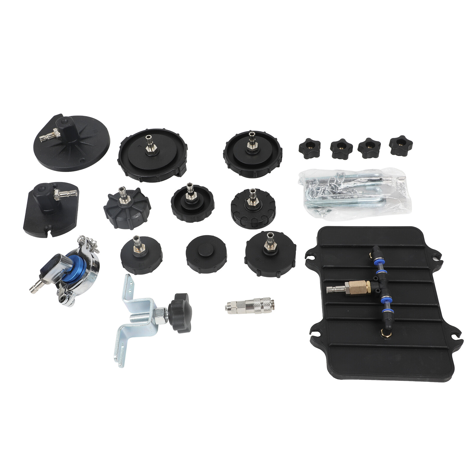 Universal Master Cylinder Brake Bleeder Adaptor Set Brake Fluid Bleeding Tools
