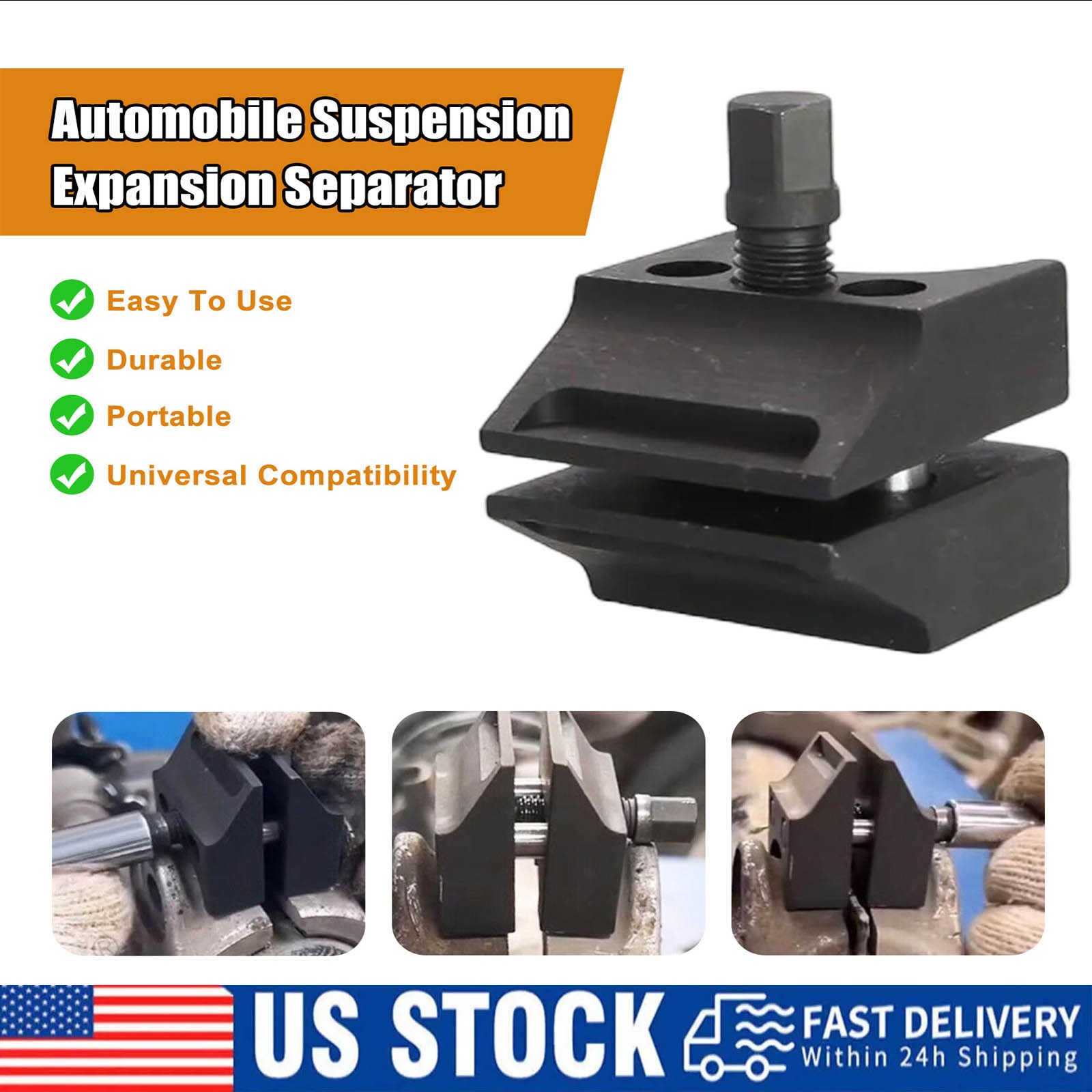 Car Suspension Strut Splitter Wheel Hub Steering Knuckle Expander Spreader Tool