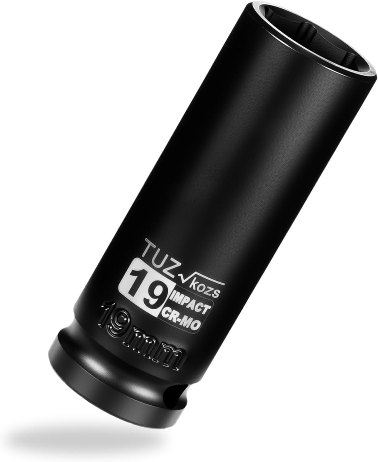 19mm Deep Impact Socket 1/2 Inch Drive CR-MO Steel Radius Corner Easy Removal
