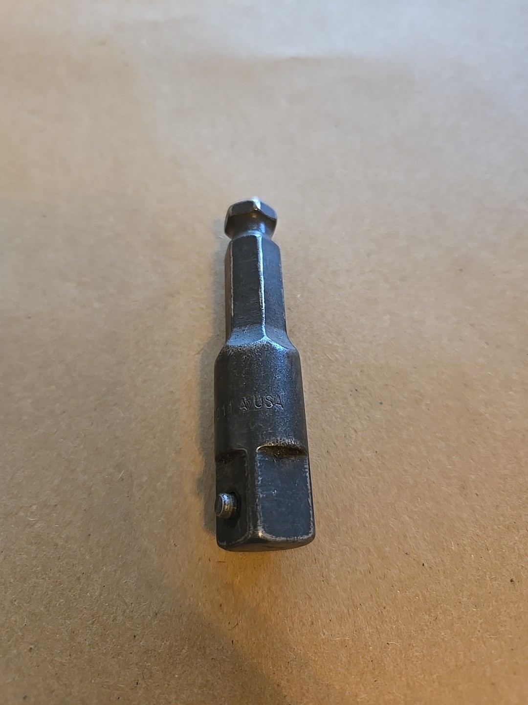 Snap On 7/16″ Hex Drive 1/2″ Drive 2-3/4″ Locking Pin Adaptor Extension A3011A
