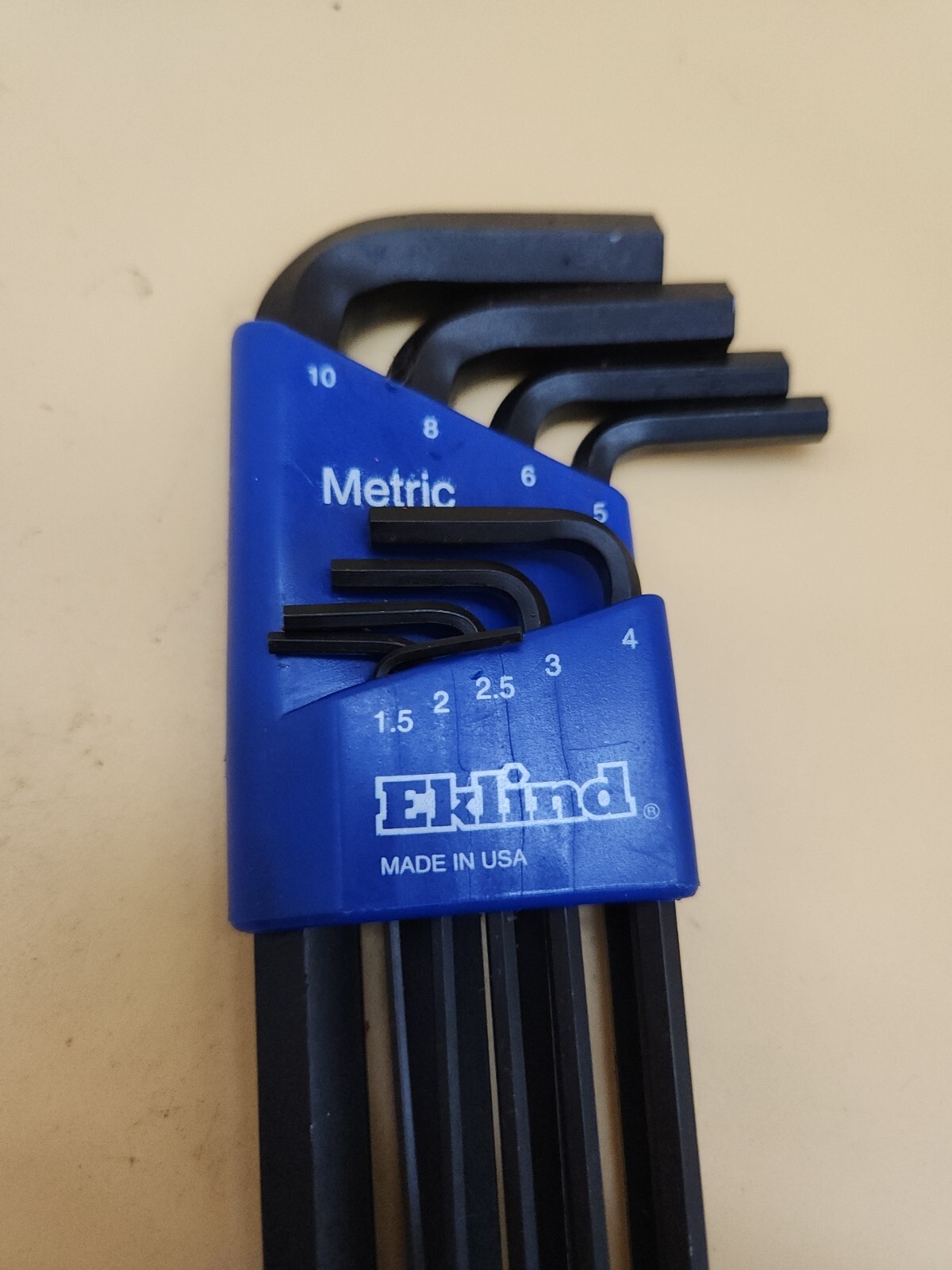 Eklind 13609 9 Piece METRIC Ball-End Hex Key Set 1.5mm – 10mm