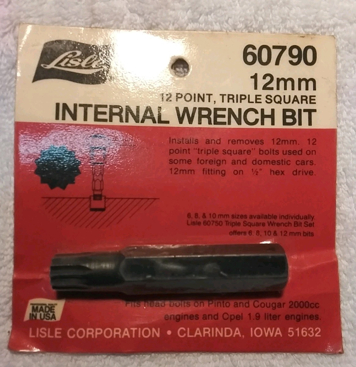 3pc TRIPLE SQUARE 12-10-6MM 🇺🇸 USA