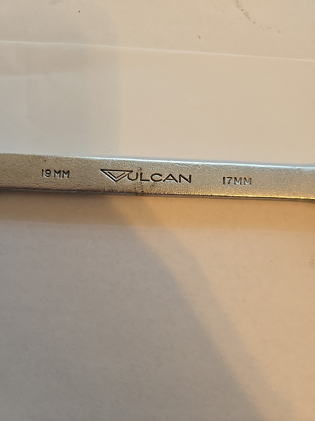 Vulcan Williams Tools 17MM-19MM Open End Wrench M1028T