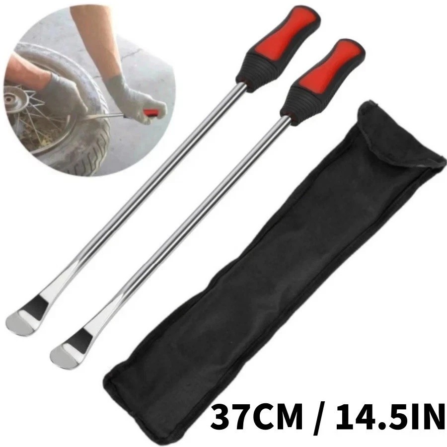 2pcs Tire Mount Demount Iron Tire Changing Removal Tire Bar Auto Repair Tool