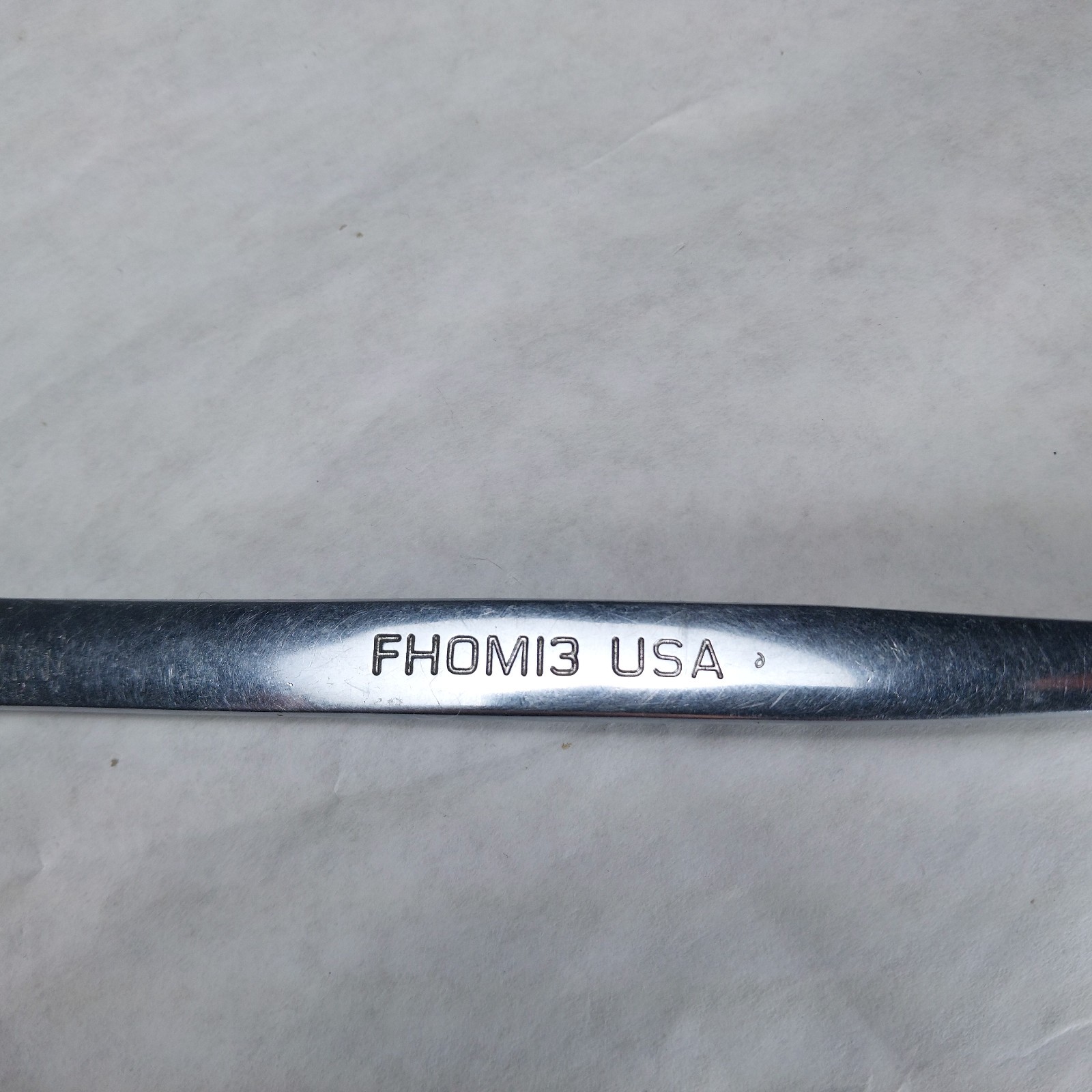 Snap-on 13mm 12 point Flex Head Open End Combination Wrench FHOM13 USA