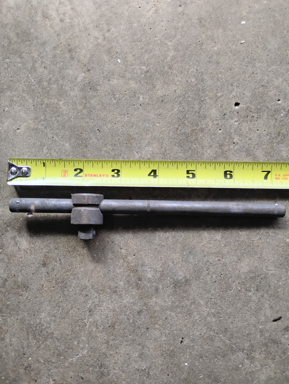 Vintage Craftsman Circle U 3/8″ Drive Sliding T-handle Socket Breaker Bar 7.25″