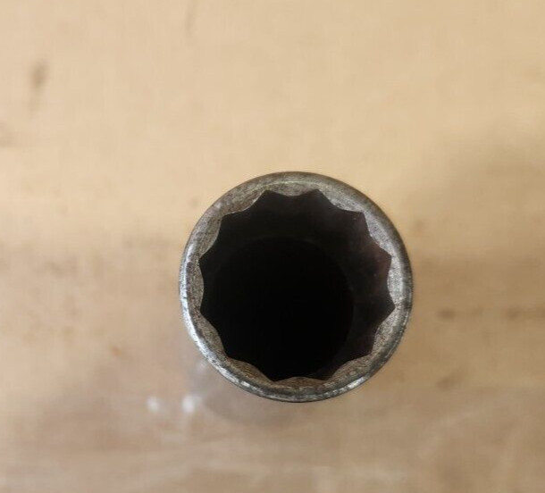 Vintage Snap-on 1/2″ Drive 13/16″ Deep Well Socket S261 12-Point Made in USA