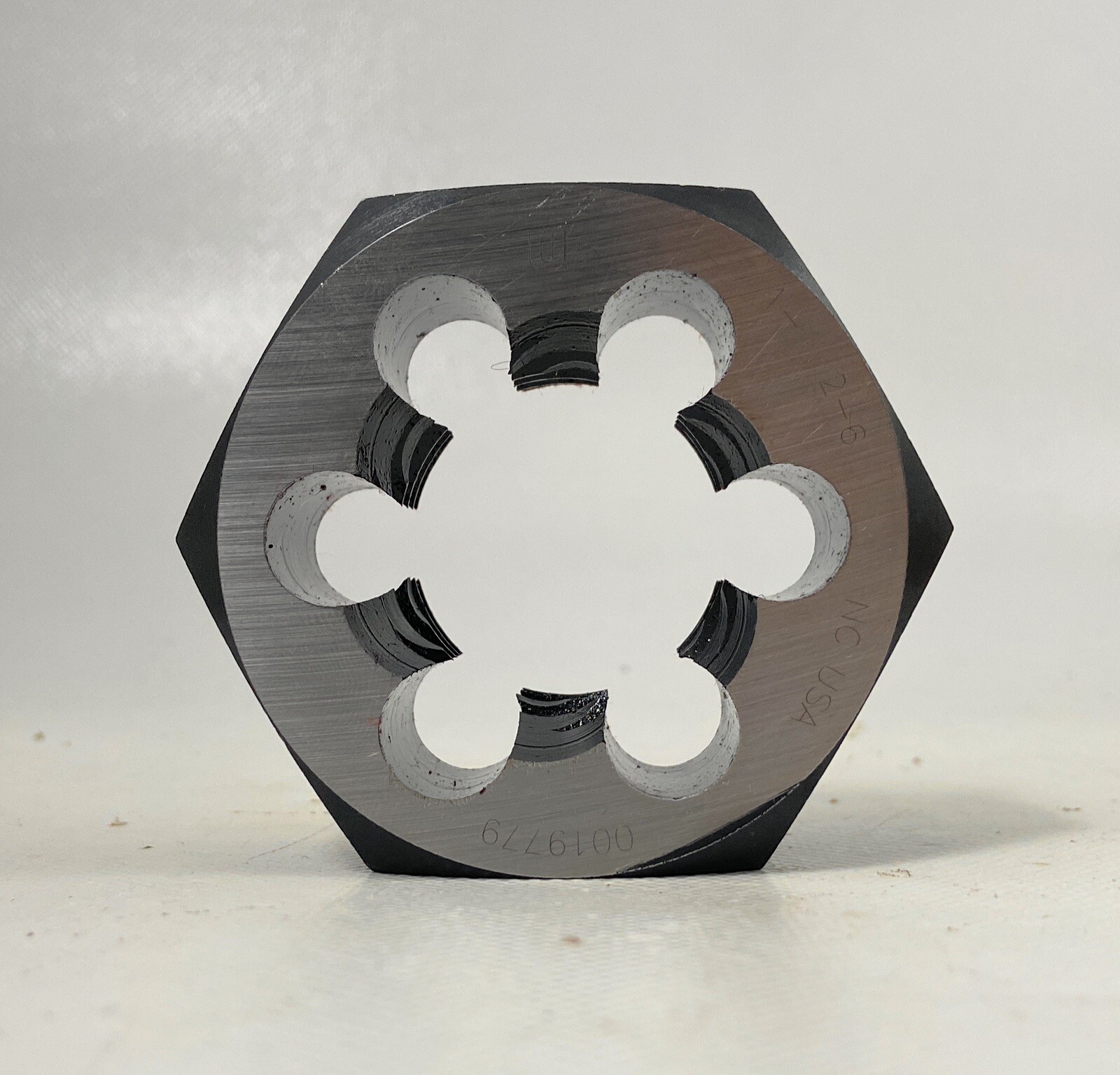 ☀️1-1/2-6 NC Hexagon Threading Die Hex Rethread, Union Butterfield, Made In USA