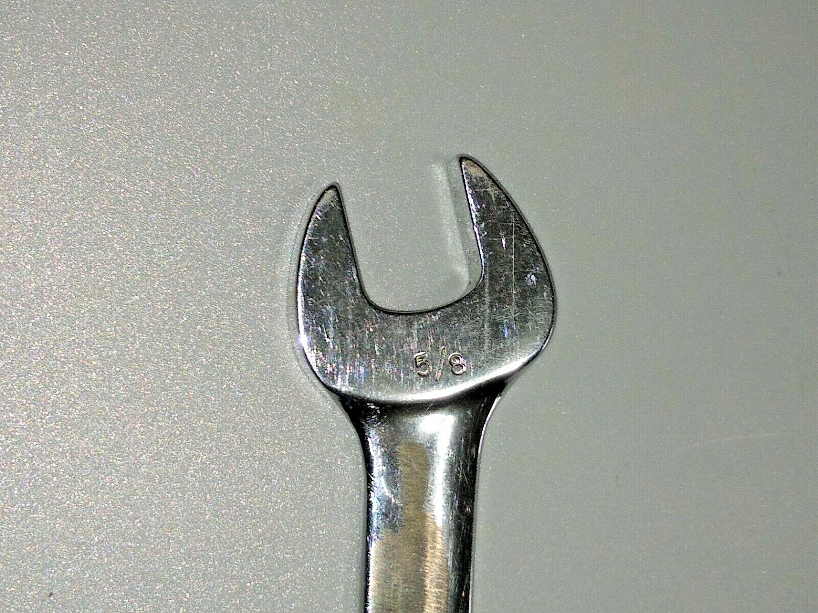 Snap on OEX-20, 5/8″ Combination Wrench, 12 Point, OFFSET. 8.6″ Long.