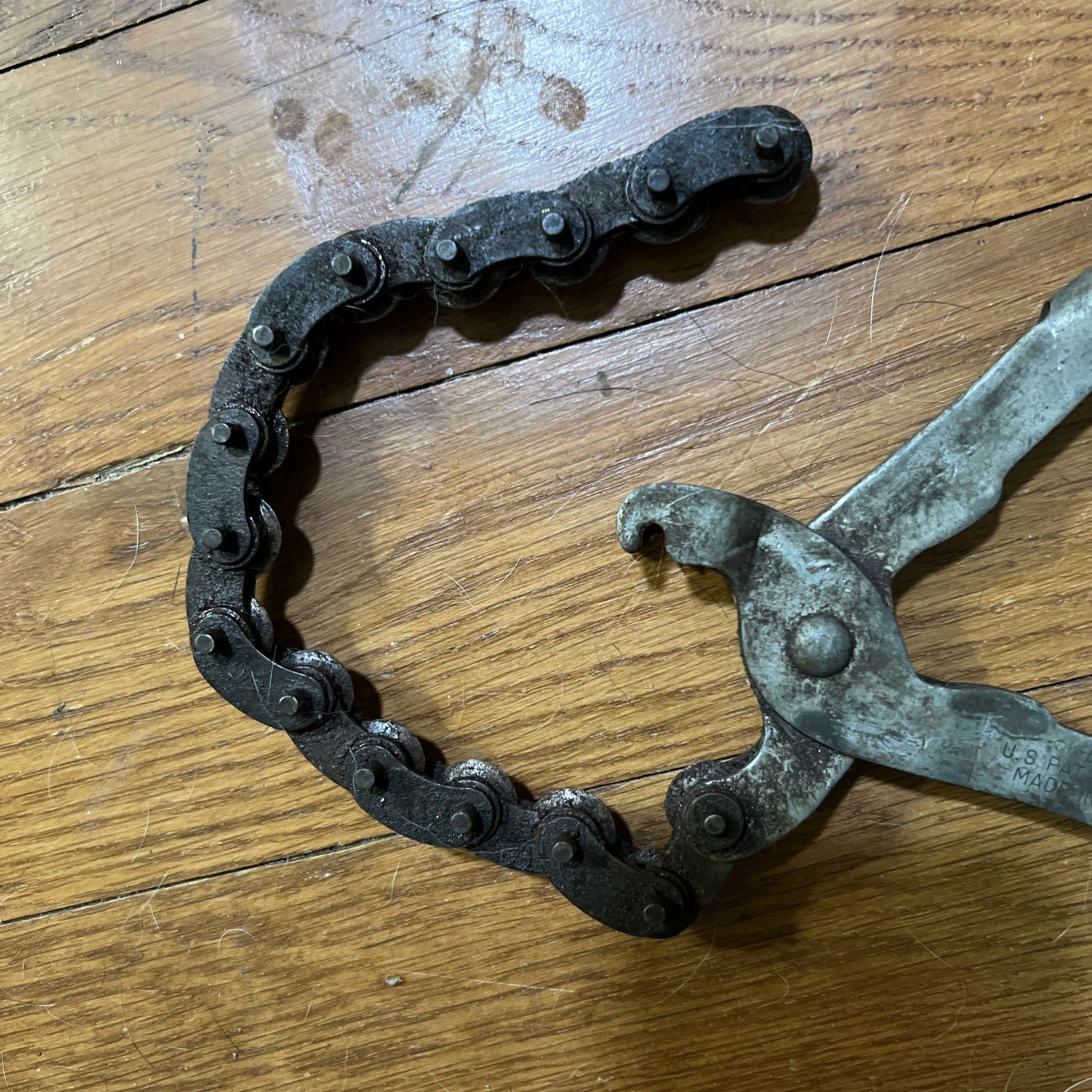 Old K-D Tools 2031 Exhaust Pipe Cutter Chain Tool