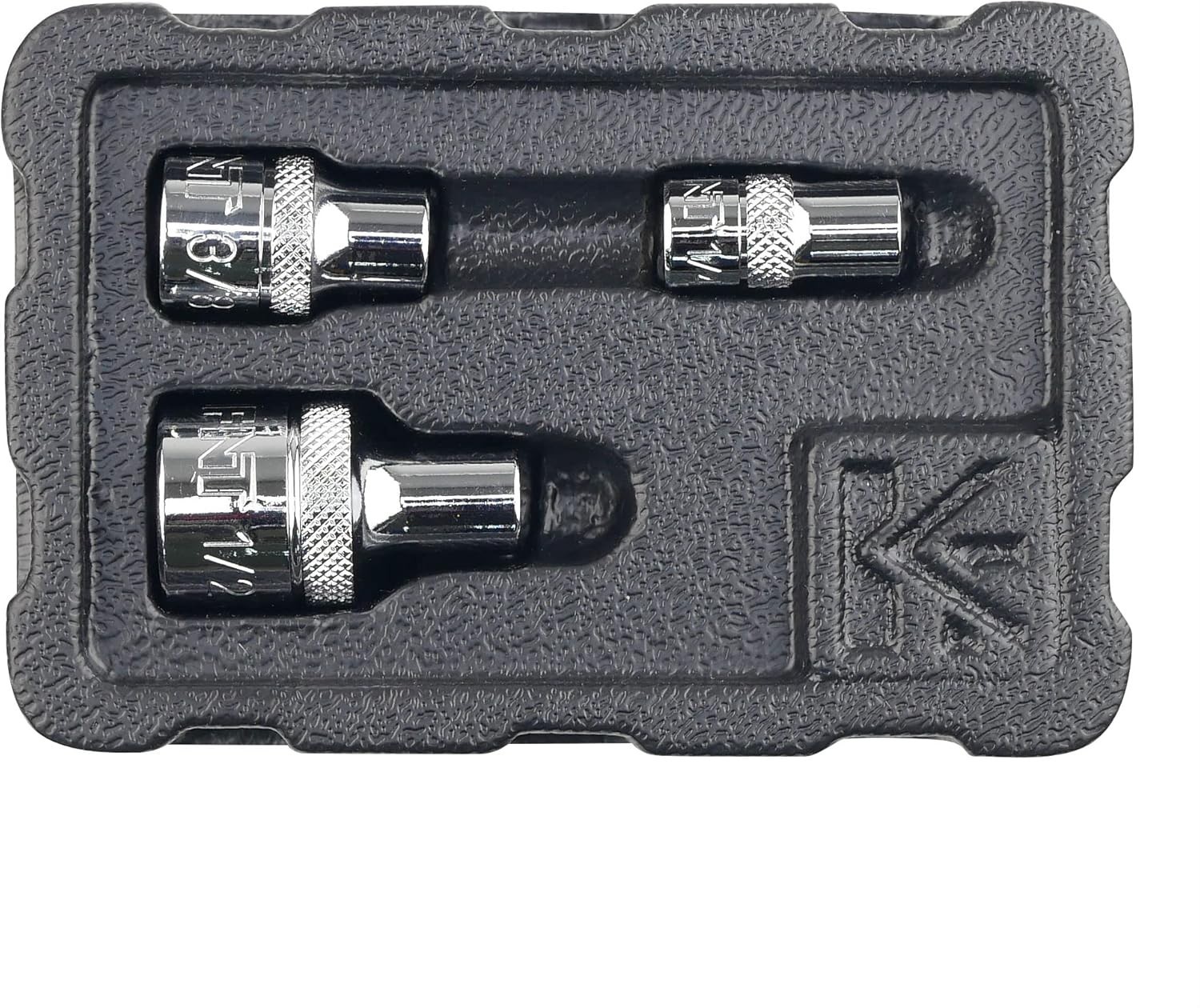 K301 Square Drive Magnetic Bit Holder Socket Adapters, 3-Piece