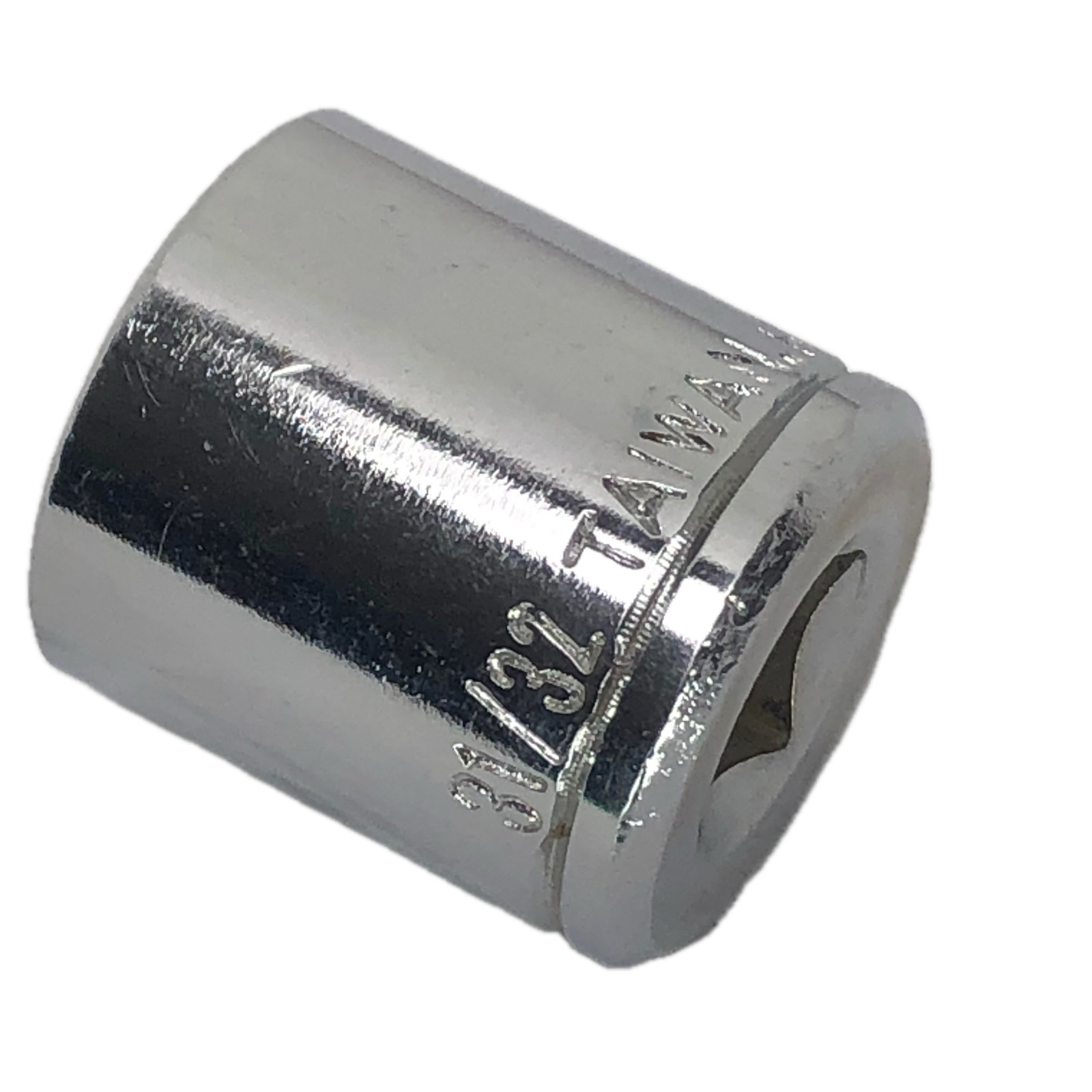 31/32 Bi-Hex Socket 1/2 Drive 12-Point SAE Taiwan Chrome Vanadium Double Hex