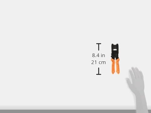 ENGINEER Precision Universal Crimping Tool with PAD-11 (small dies), Orange