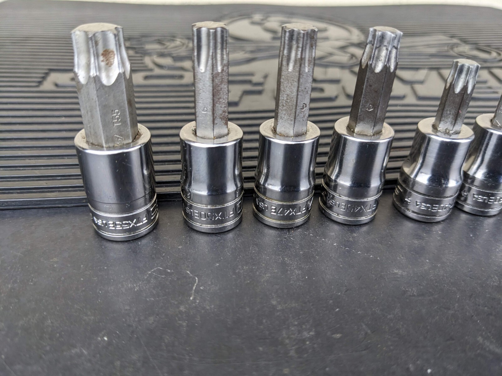 #be327 Snap-on Tools 12 Pc Combo Drive TORX Bit Socket Set 212EFTXY