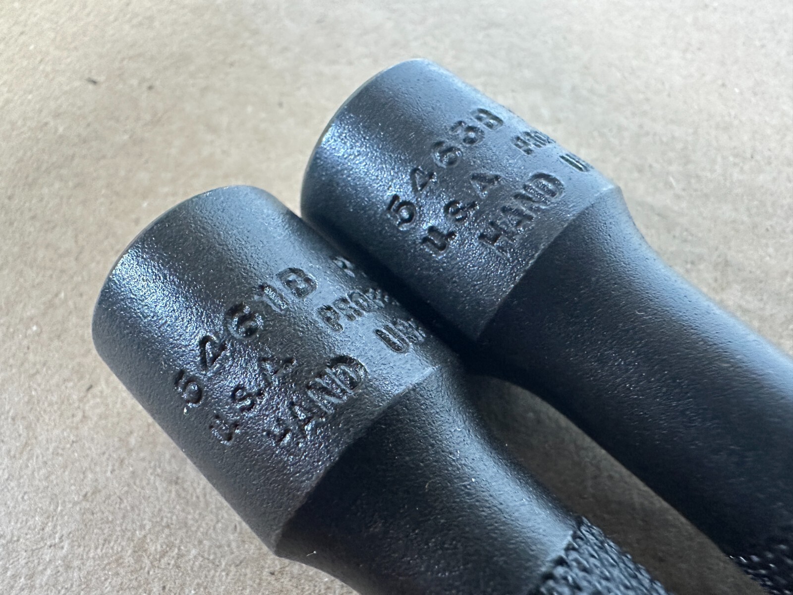 NEW Proto Tools USA 2pc 1/2″ Drive Black Knurled Extension Set, 5″ & 10″ Long