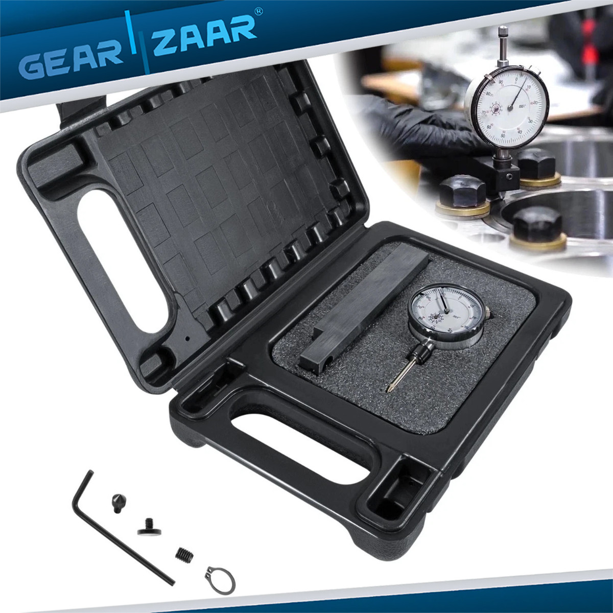 6434 Sleeve Height and Counter Bore Gauge Kit For All Diesel Engines Range 0-1″