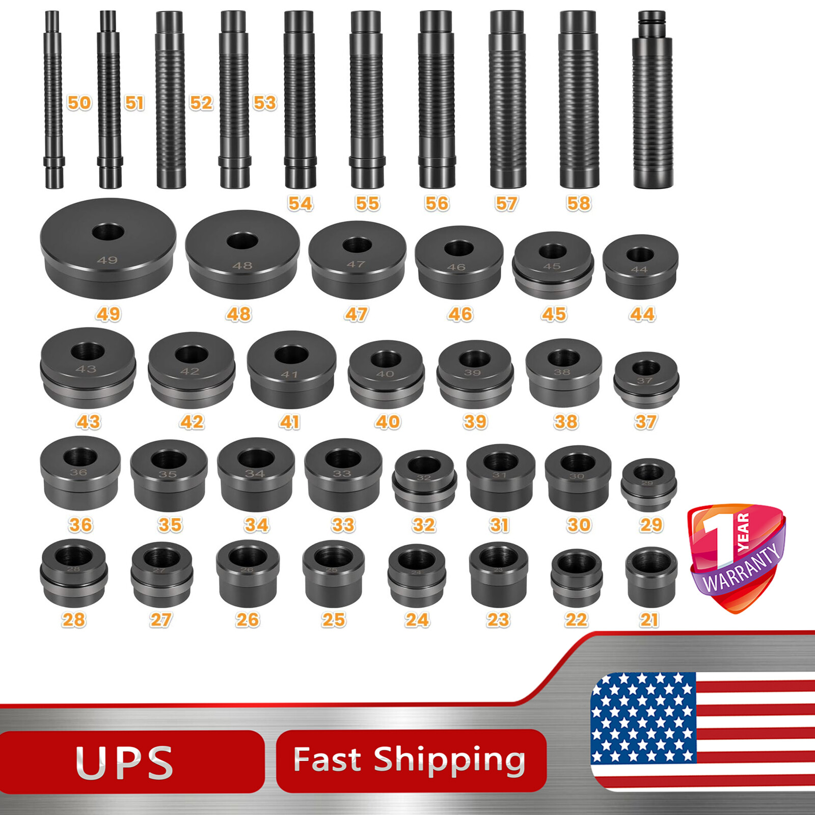 T-0220-39 Master Bushing Driver Kit Bushing Bearing Seal Installer Remover Tool
