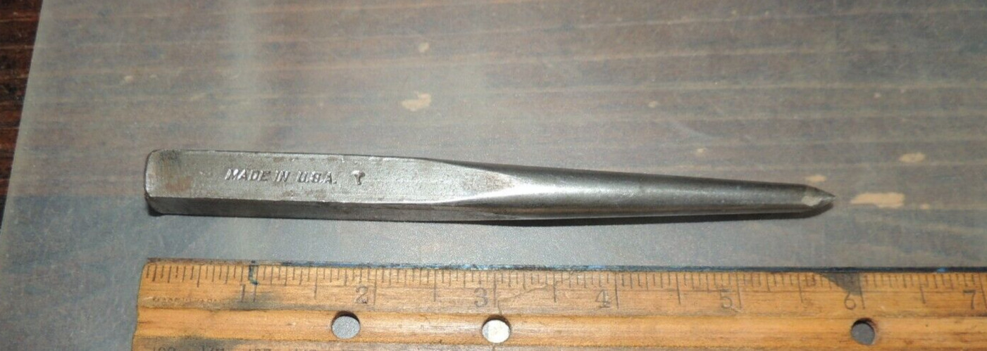Vintage Blue-Point Supreme CENTER PUNCH S-4-C, 1947 DATE CODE 6″ LONG, USA MADE