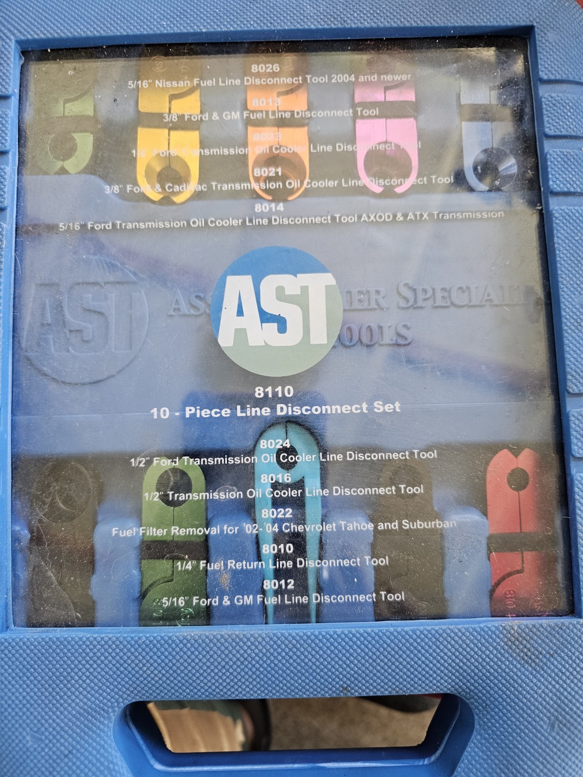 AST 8110 10 PIECE LINE DISCONNECT SET