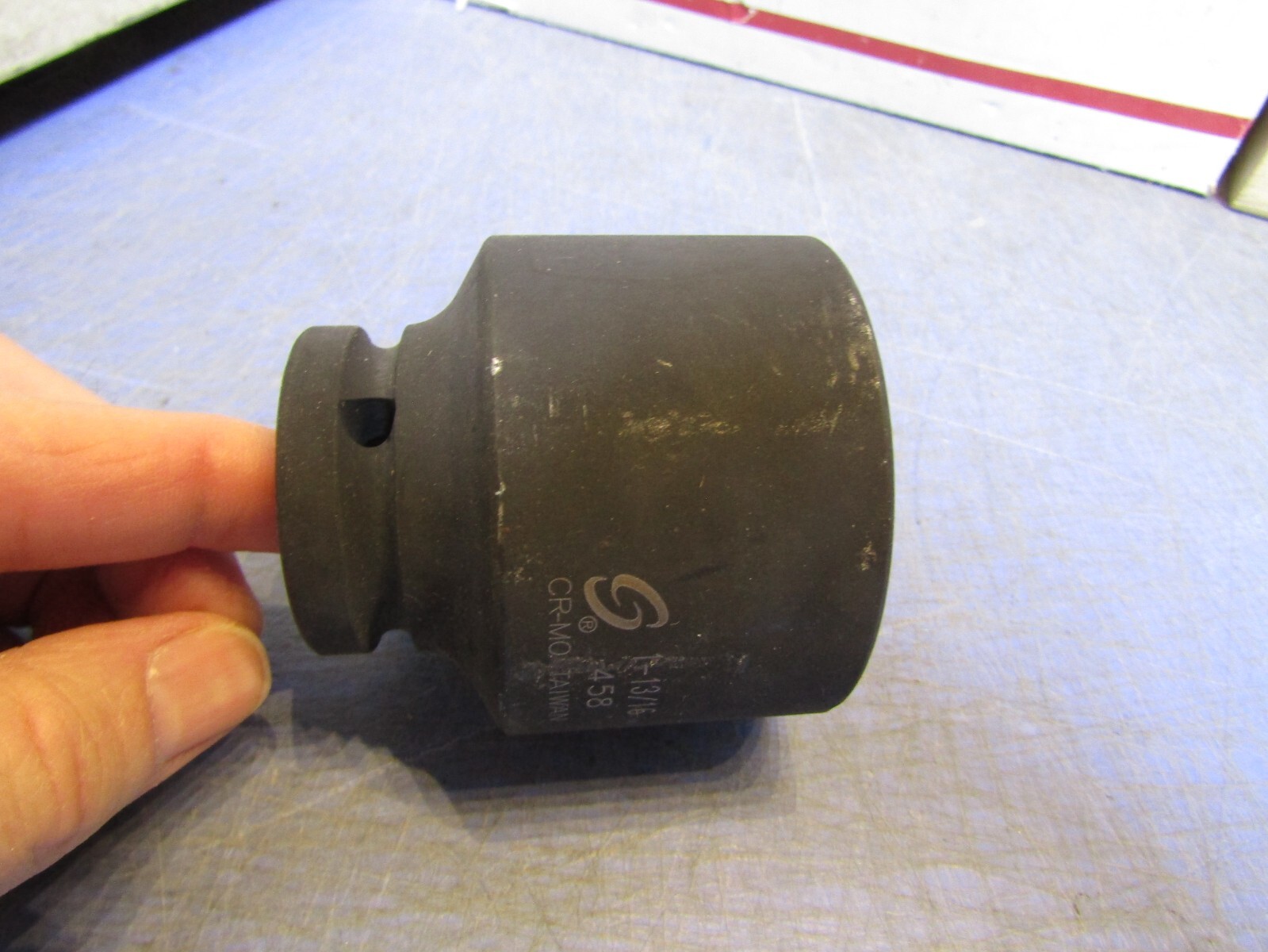 1 – Sunex CR-MO 458- 3/4” Drive 1-13/16”- 6 Point Standard Impact Socket NEW