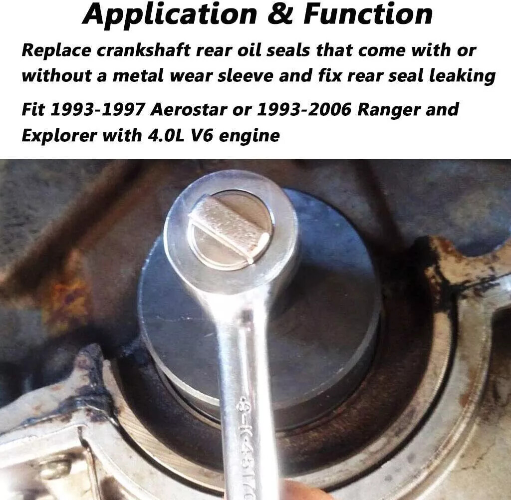 Rear Crankshaft Seal Installer Tool for Ford w/ 4.0L V6 Engine Replace OTC 7834