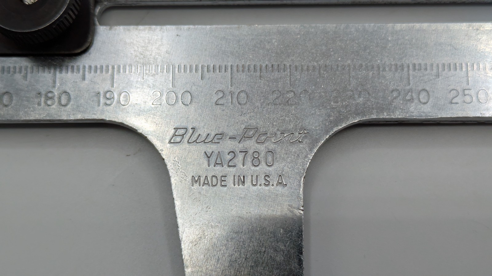 Blue Point Brake Resetting Gauge Gage with Pouch YA2780