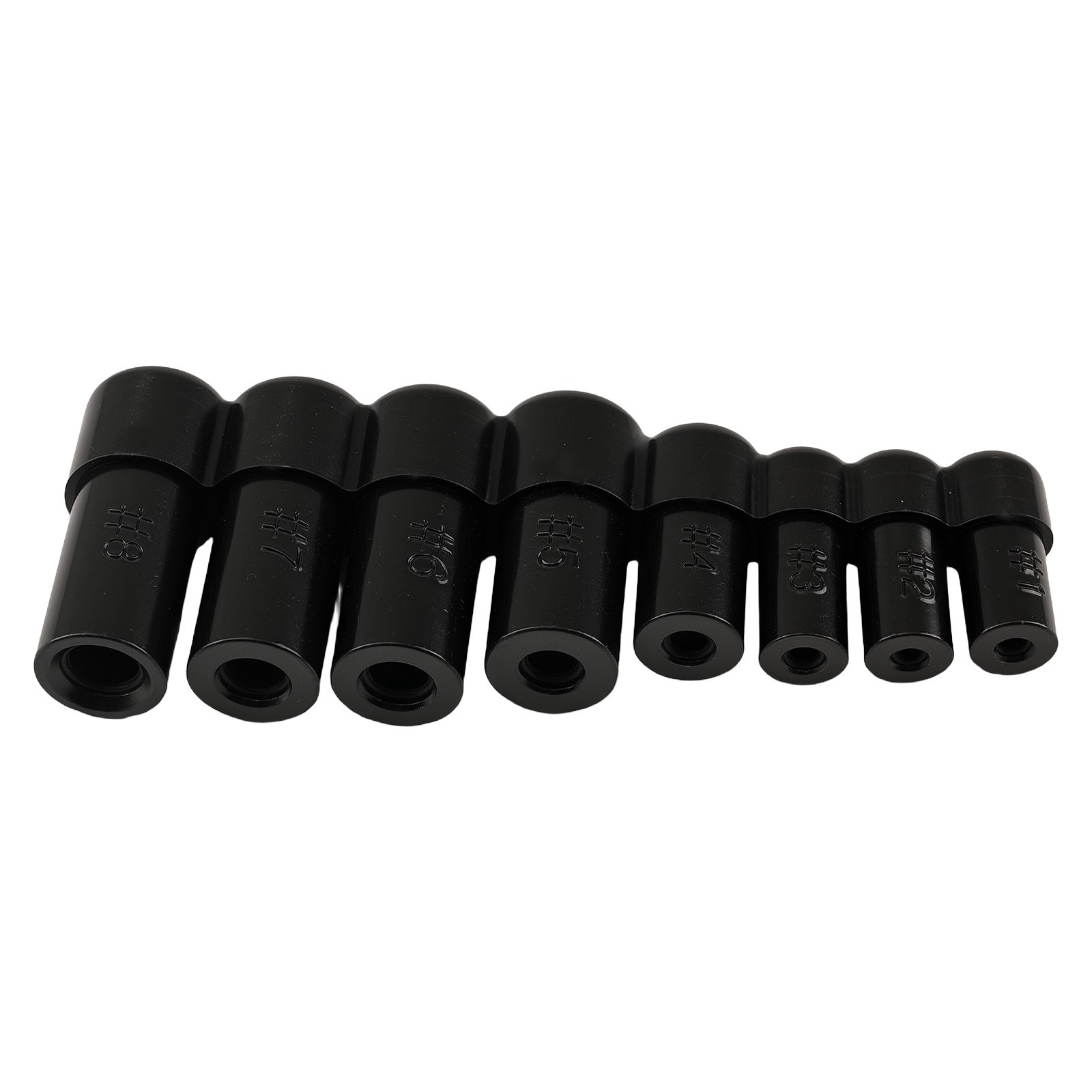 8X Tap Socket 70500 Set for Standard Metric Thread 1/8-1/2in NPT Tap Drive New