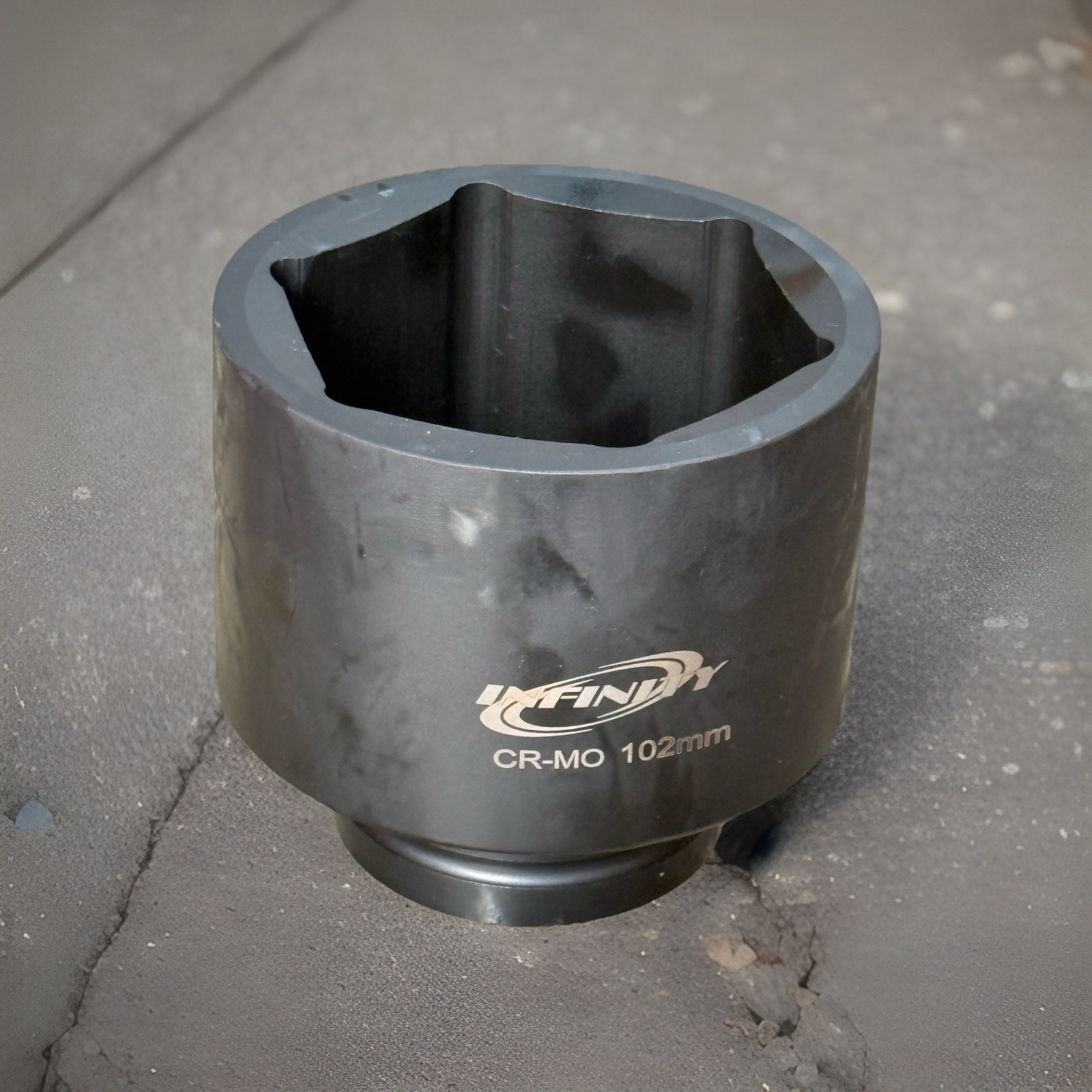 102mm Metric Jumbo Impact Socket 1″ Inch Drive 6 Pts Cr-MO Machinery Truck