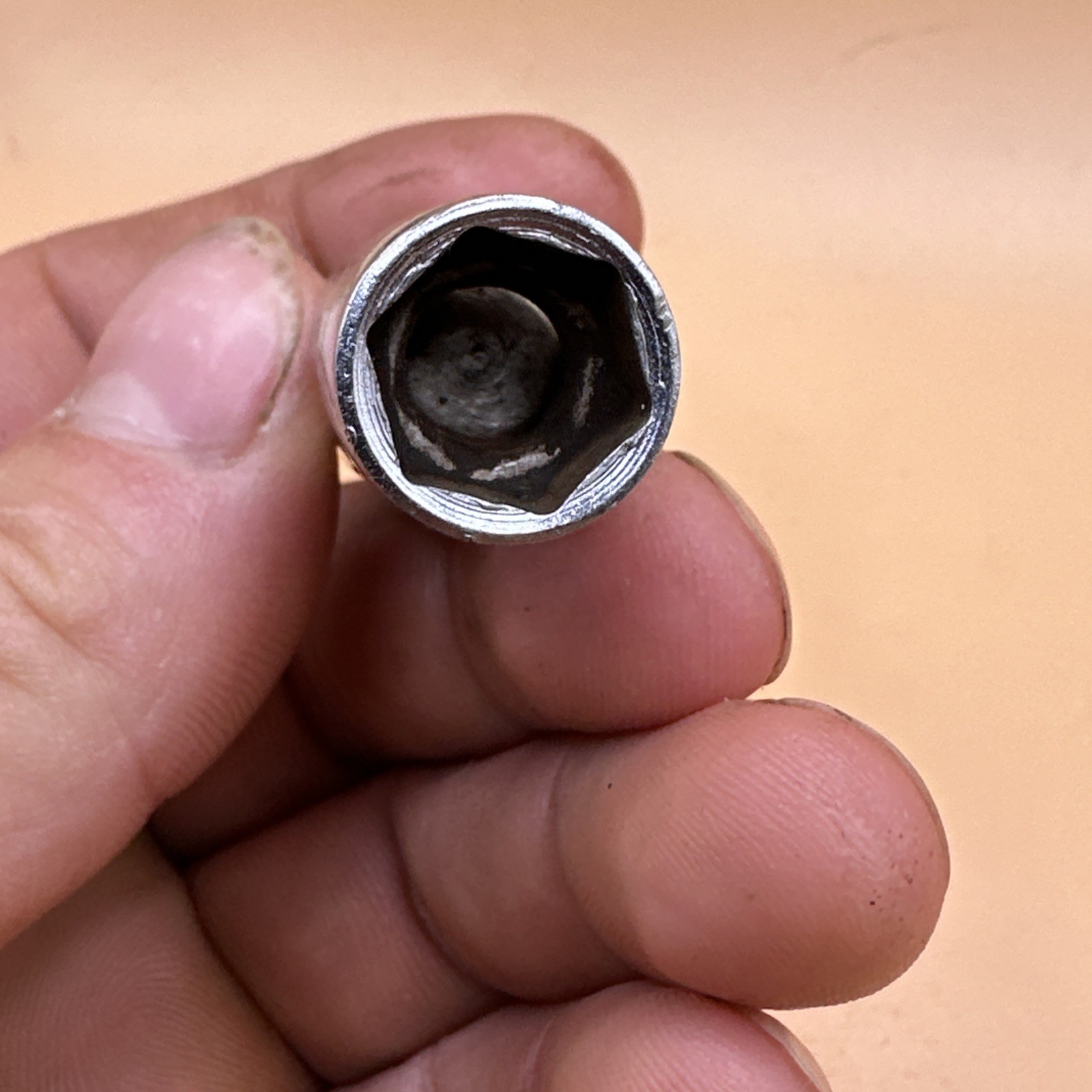 Vintage Snap On 12mm 6 Point Swivel Socket 3/8” Drive FSUM12