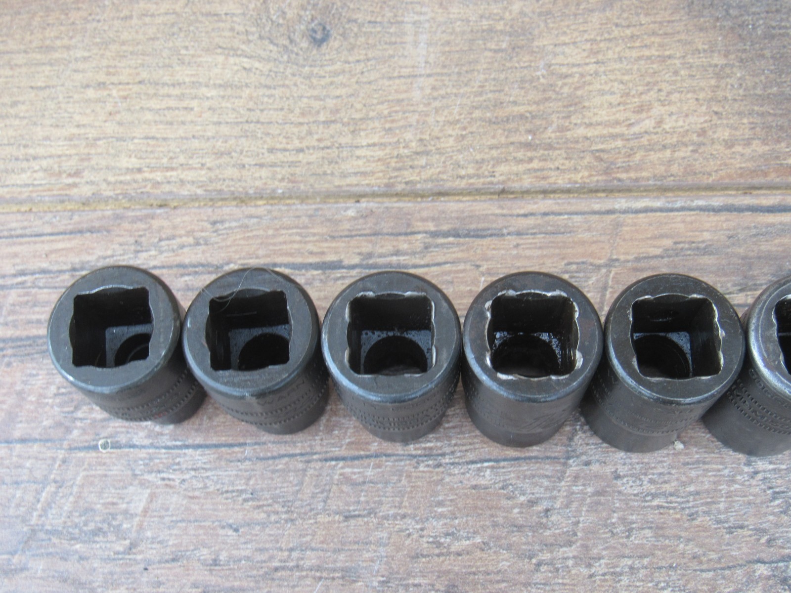 SNAP ON 10MM – 19MM 1/2″ DR METRIC 12 POINT SHALLOW IMPACT SOCKET IMDM100A – 190