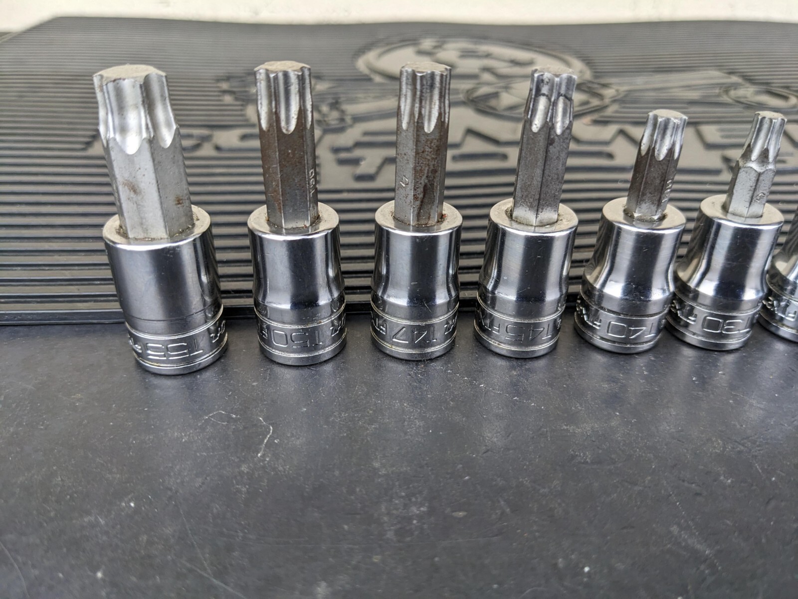 #be327 Snap-on Tools 12 Pc Combo Drive TORX Bit Socket Set 212EFTXY