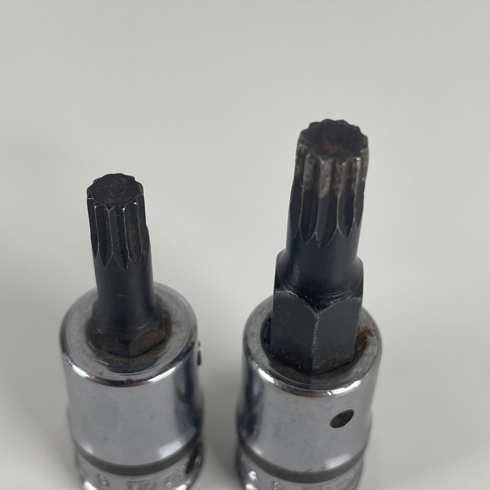 SNAP ON TOOLS Triple Square Sockets 2Pcs. 3/8″ Drive FTSM6A & FTSM8A