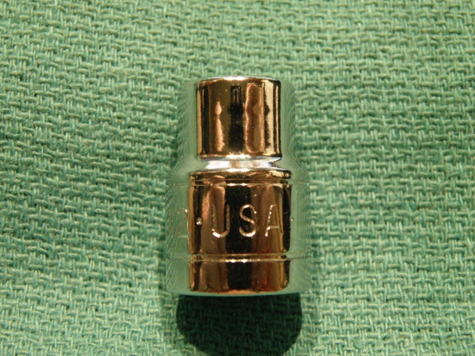 NEW S-K 3/8″ Drive, 6 Pt. 3/8 Shallow Socket. 45112 Made In USA.