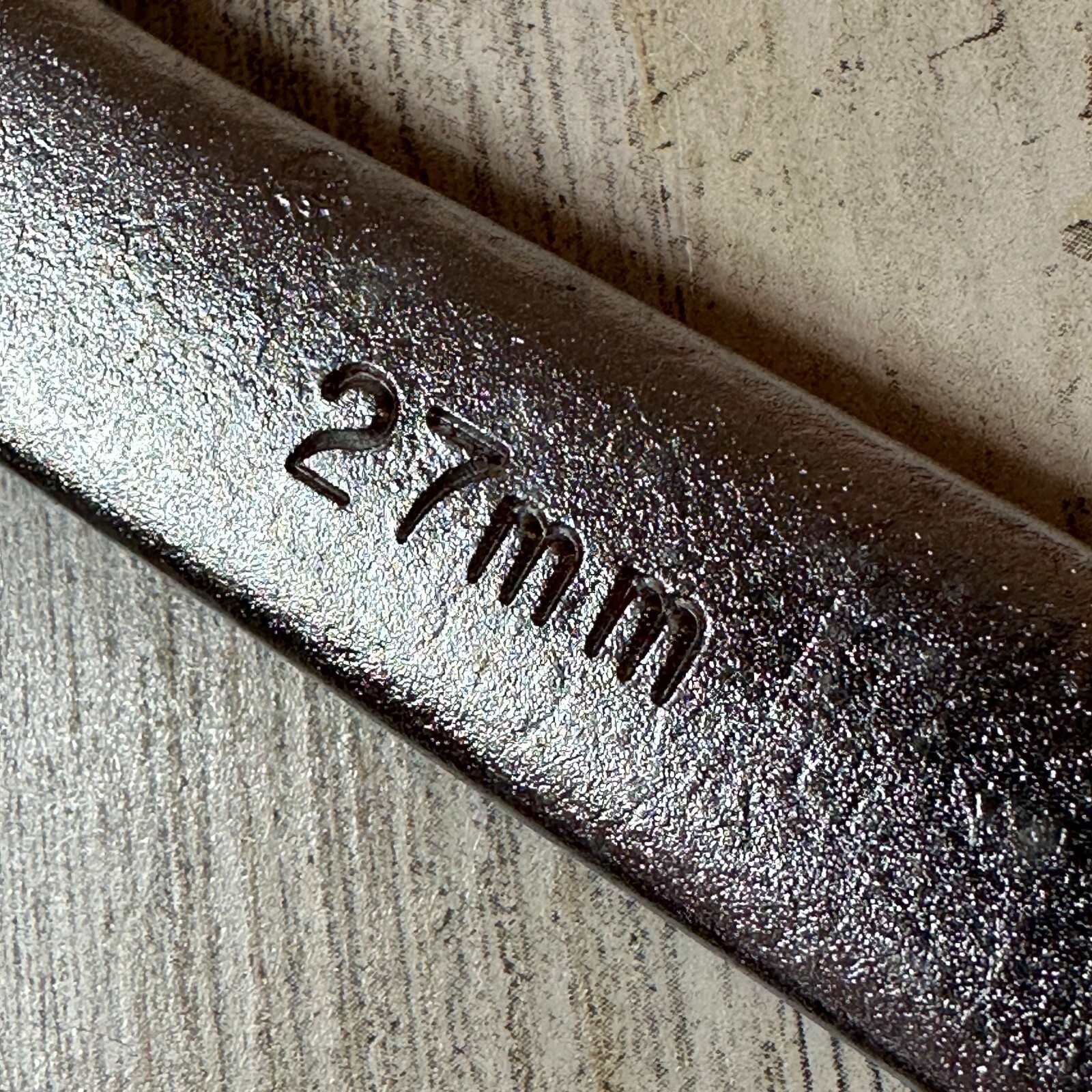 KAL USA 27mm Metric Combination Wrench Open and Box End Wrench