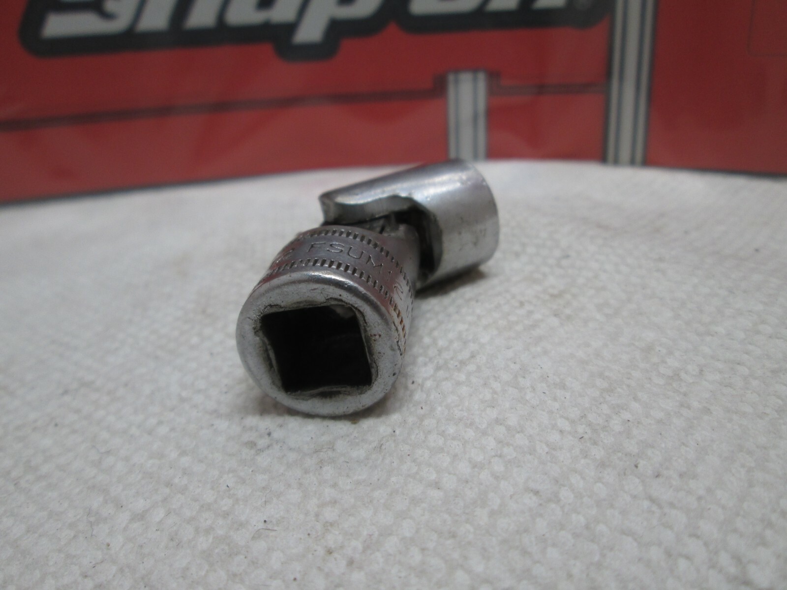 Snap-On Tools USA MPN FSUM12A 3/8 Drive 12mm Metric Shallow 6Point Swivel Socket