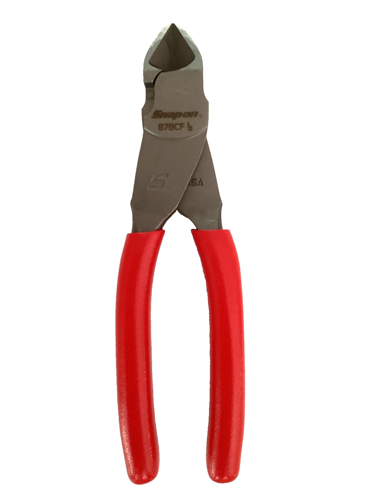 Snap on Tools USA NEW 7” RED Soft Grip Vector Edge Diagonal Cutter Pliers 87BCF