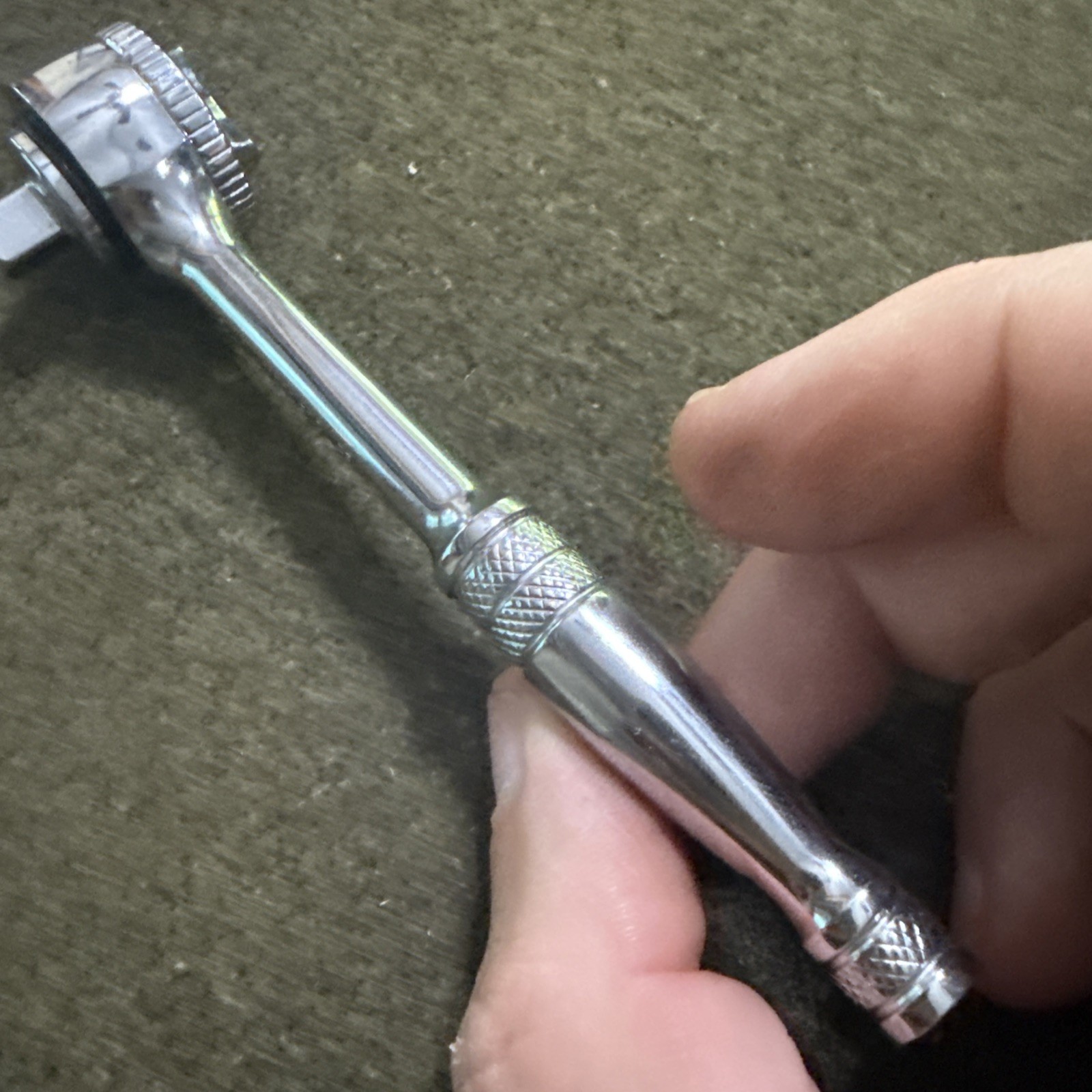Duralast Ratchet 1/4” Drive 71–413 Quick Release New NOS