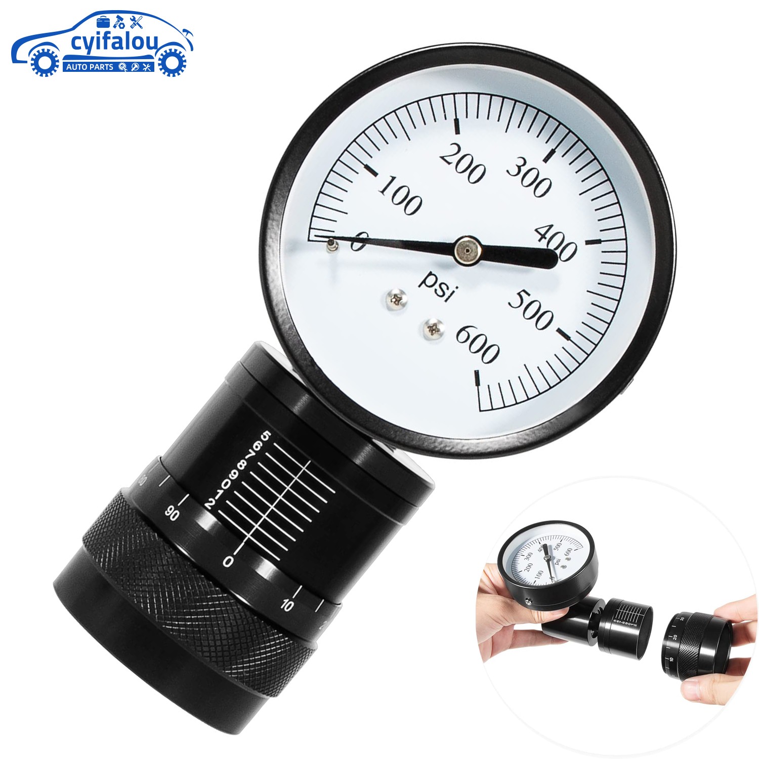 66841 Mini Valve Spring Tester / Measuring Combo with Height Micrometer For Vise