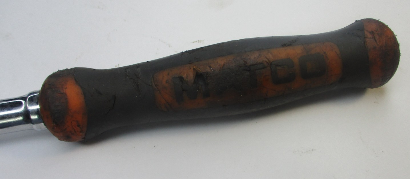 Matco BFR158M 3/8″ Dr 15-1/2″ Long Handle Soft Grip 88 Tooth Fixed Ratchet USA