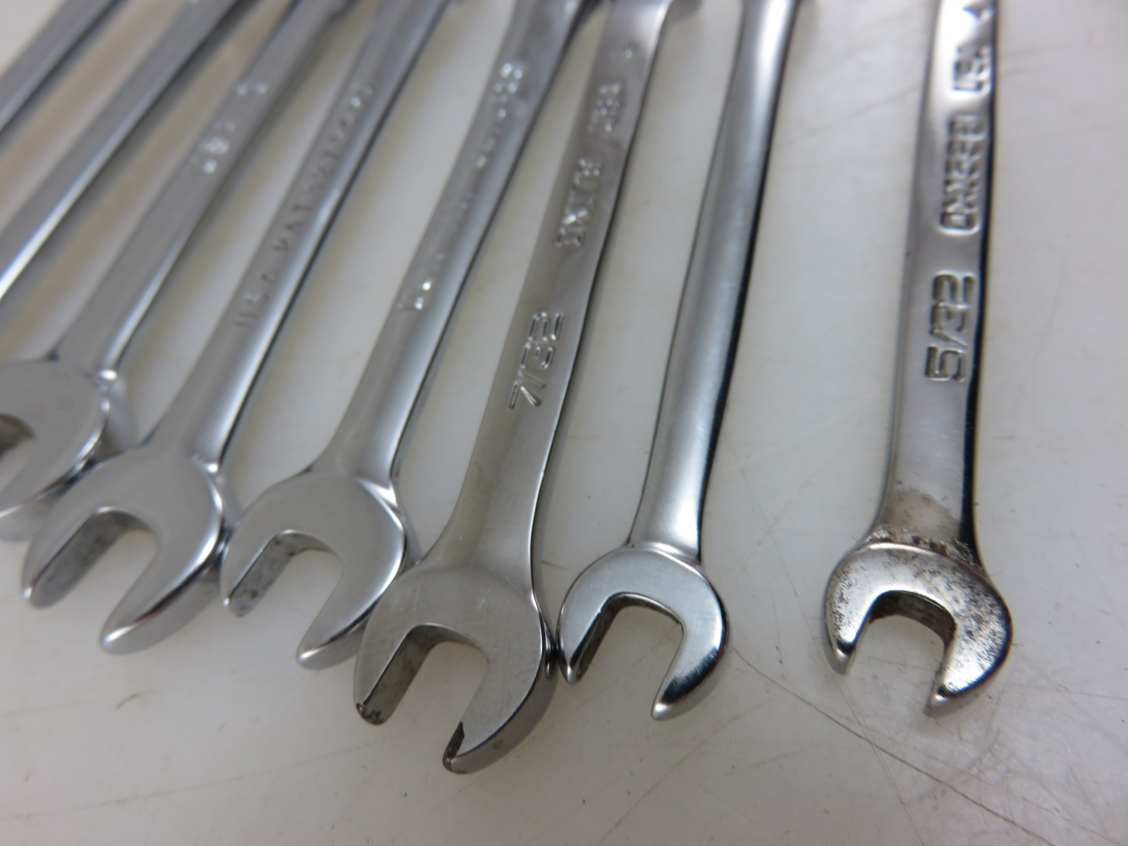 Snap-On OXI709SBK Ignition Combination Wrench 8pc Set + Pouch 5/32″-3/8″ NO 1/8″
